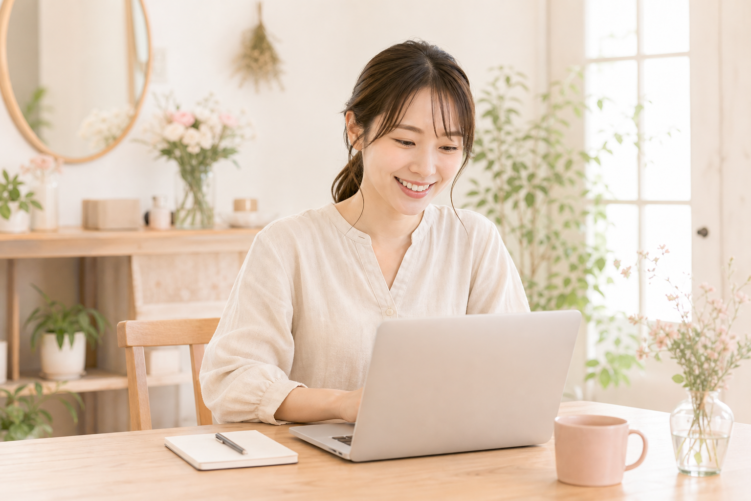 Web導線づくりをサポートする担当者のイメージ
